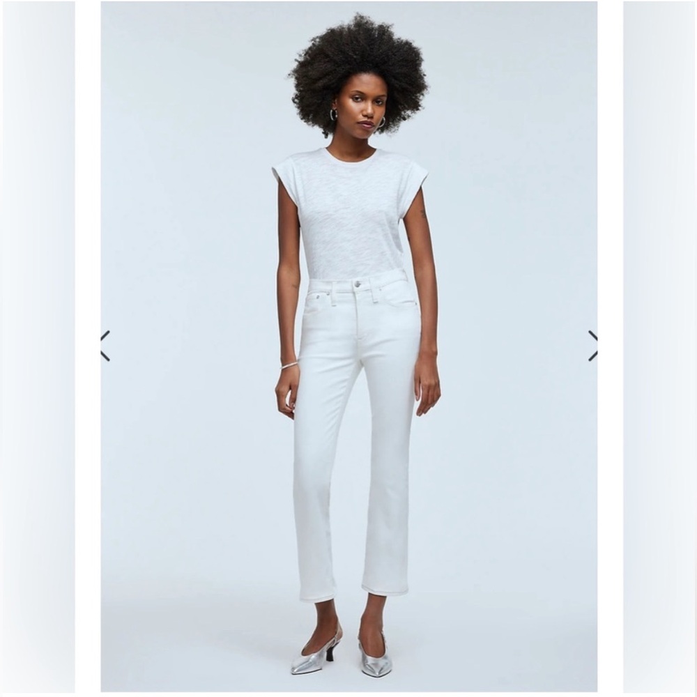 Madewell Tall Kick Out Crop Jeans 28T